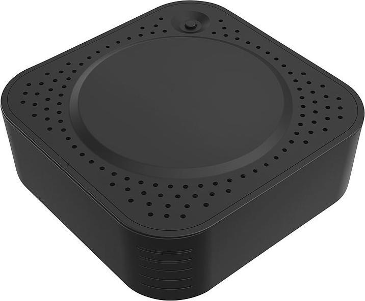 Image du produit Auvisio Télécommande IR à apprentissage, capteur de température/d'humidité, app, Alexa, GA (Télécommande spécifique à l'appareil, Infrarouge)