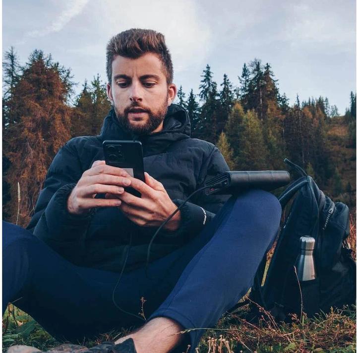 Image du produit Sunslice Batterie solaire portable 8W "Electron" (10000 mAh, 8 W, 20 Wh)