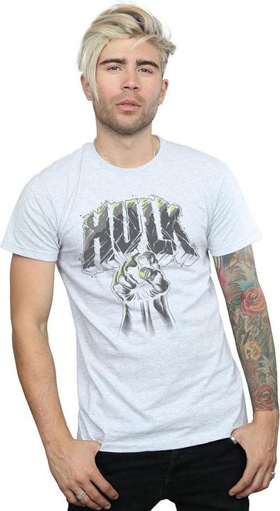 Immagine prodotto Maglietta con logo Hulk Punch (L)