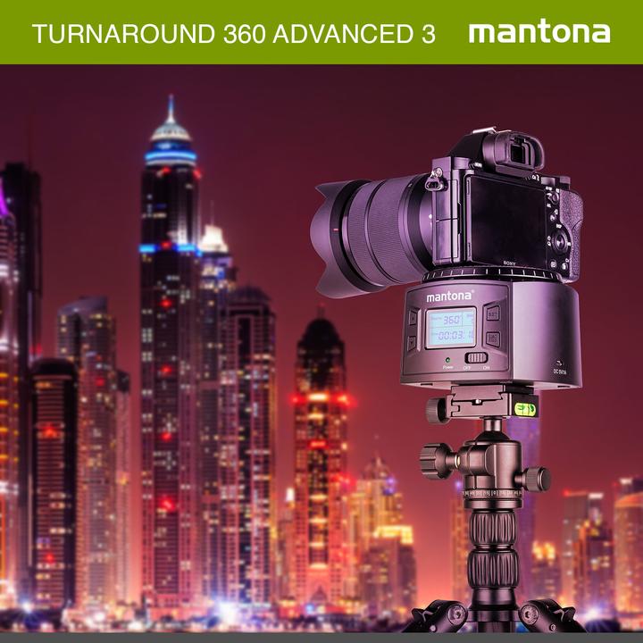 Produktbild mantona Turnaround 360 Advanced 3 (Panoramakopf)