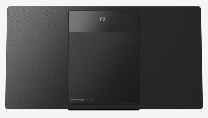 Panasonic Chaine tout en un 40W, NoireChaine tout en un vertical, Ra (Bluetooth, Lecteur de CD, 2x 20 W)