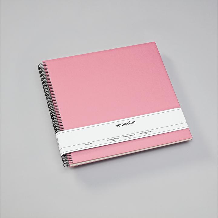 Actual product image Semikolon PHOTO BOOK 34x32 25bWHITE FLAMINGO (13 x 18 cm, 9 x 13 cm, 10 x 15 cm)