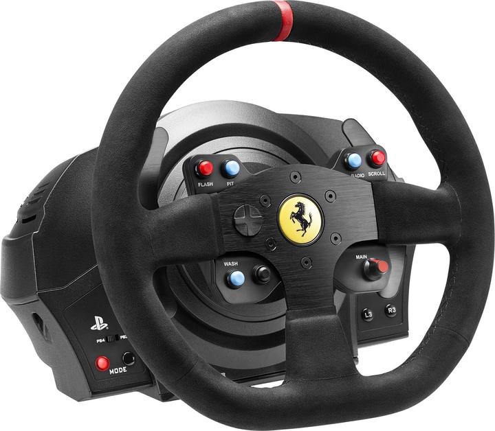 Productafbeelding Thrustmaster T300 Ferrari Integrale RW Alcantara Editie (PS4, PS3, PS5, PC)
