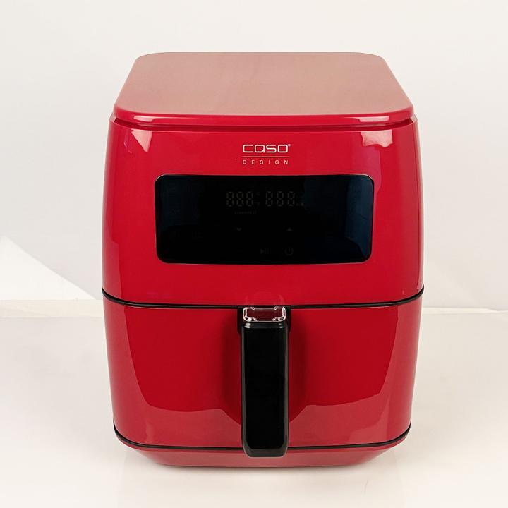 Actual product image Caso Designer Air Fryer AF 600 XL Capacity 6 L Red