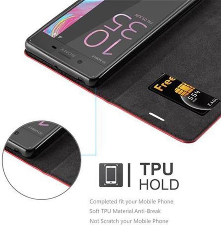 Produktbild Cadorabo Book Invisible Magnet Cover (Sony Xperia X)