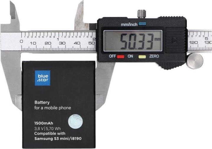 Produktbild Akku Blue Star BLUE STAR PREMIUM Akku für SAMSUNG S3 Mini I8190 1500 mAh