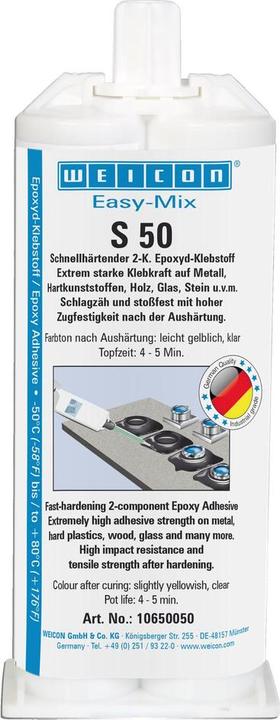 Weicon Epoxyd-Klebstoff (58 g, 50 ml)