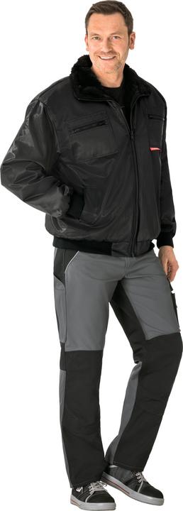 Actual product image Planam Men's pilot jacket GLETSCHER black size M (M)