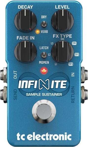 Actual product image TC Electronic INFINITE SAMPLE SUSTAINER Efekt typu Sustainer (Guitar)