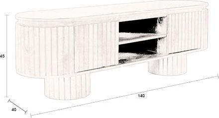 Actual product image Dutchbone Kenji sideboard