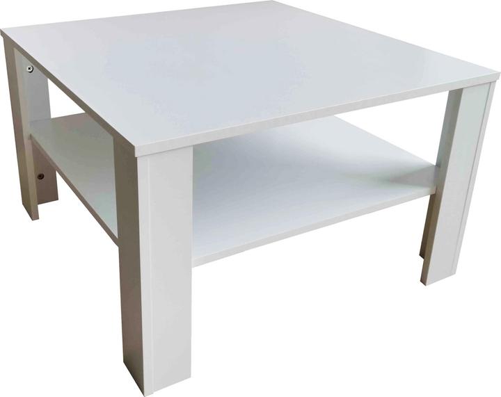 Image du produit HTI-Living Sofatisch 48 x 48 cm Nina Weiss