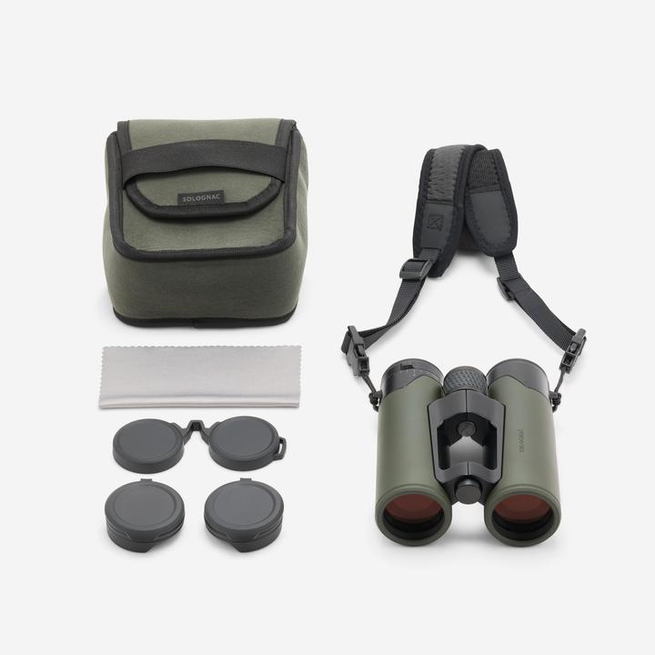 Image du produit Solognac Jumelles kaki étanches HTR 10x42 (10 x)