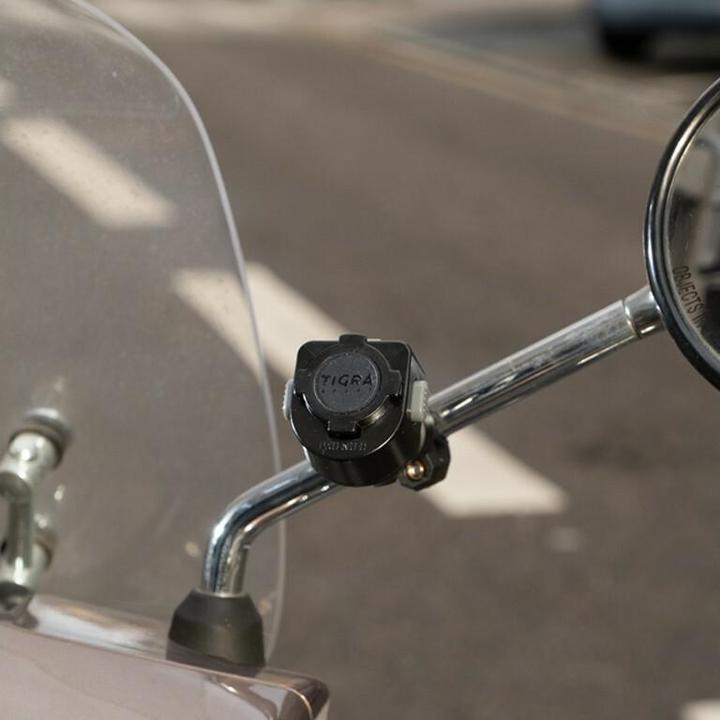 Image du produit Tigra support rétroviseur moto/scooter fit-clic