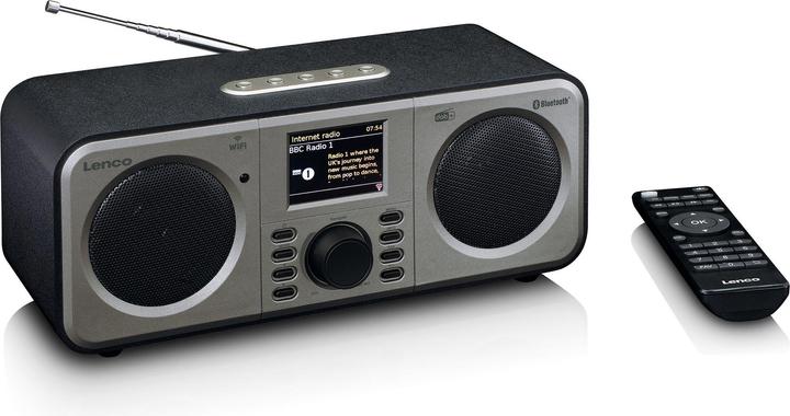 Image du produit Lenco DIR-140 (DAB+ DAB, FM, Bluetooth)