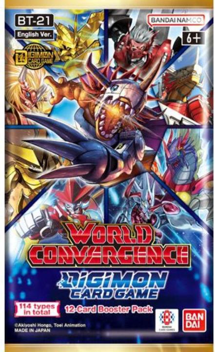 Image du produit Digimon World Convergence Booster EN (Anglais, Pack de boosters)