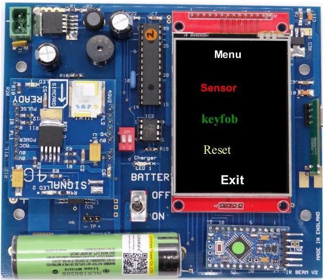 Produktbild GSM Activate ALARM PRO-PIR - Pro Alarm 20 - mit PIR (passive infrarot Bewegungssensor)