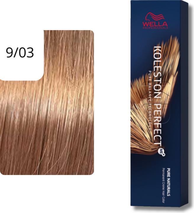 Immagine prodotto Wella Koleston Perfect Me+ Pure Naturals (9/03 biondo chiaro natura-oro)