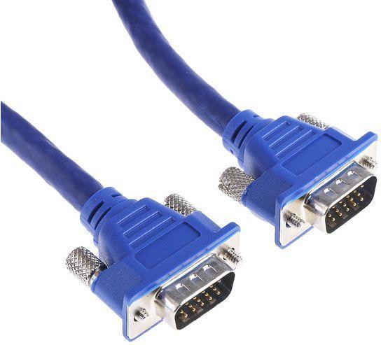 Image du produit Rs Pro Câble VGA Mâle Mâle 5m Bleu (0.22 m, VGA)