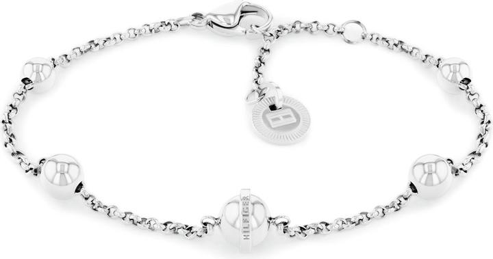 Tommy Hilfiger Metallic Orbs Armband (19 cm, Edelstahl)