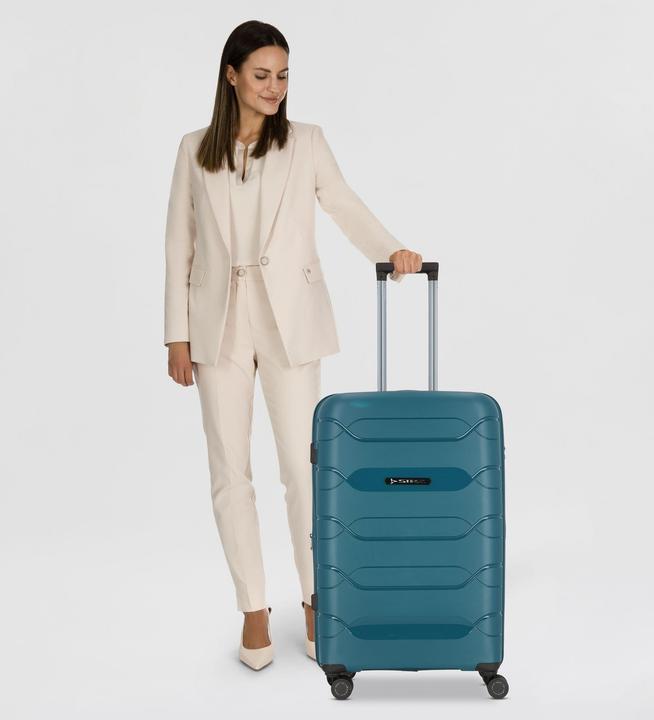 Produktbild Polestream Strz by Asteroid 4 Rollen Trolley L 74 cm mit Dehnfalte (92 l, XL (ab 115l))