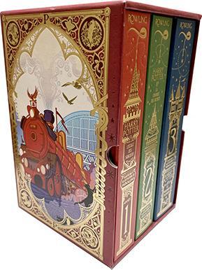 Image du produit NoName Harry Potter : coffret tomes 1 à 3 (Français, Rowling J.K., MinaLima, 2024)