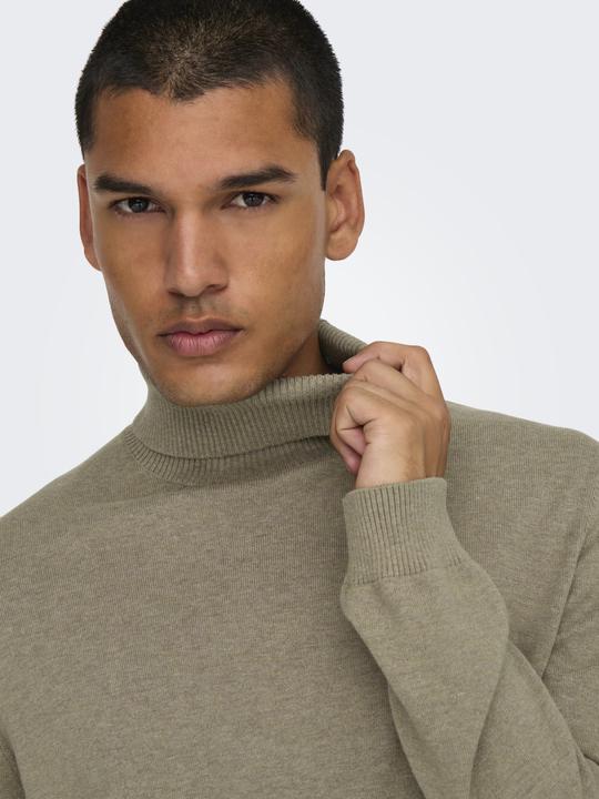 Immagine prodotto Only & Sons Maglia pullover con scollo rotondo dalla vestibilità regolare (L)