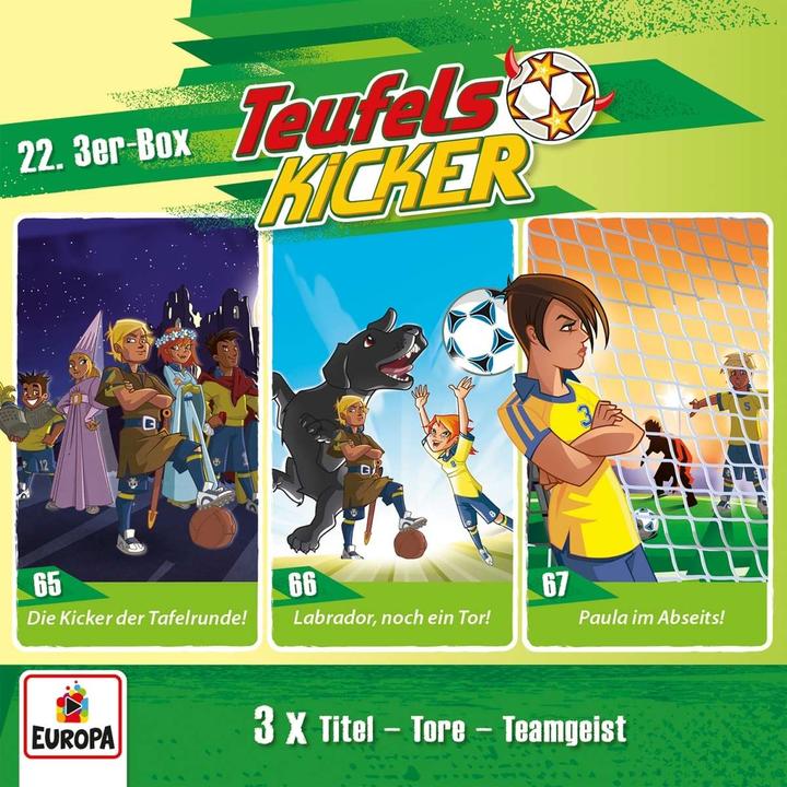 Produktbild Die Teufelskicker - 22 Box (F65,66,67) (Teufelskicker, Deutsch)