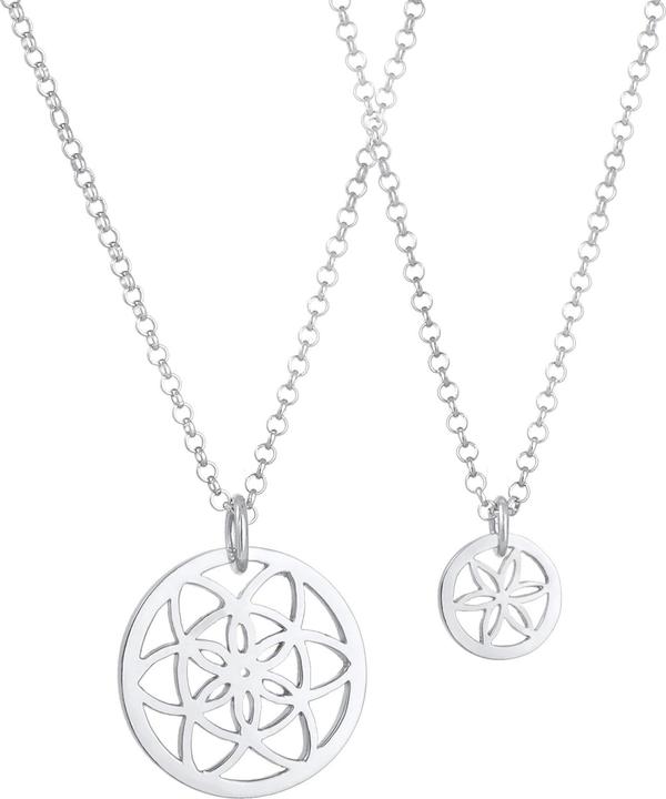 Elli Lebensblume, Mutter Und Kind (925er Sterling Silber, 45 cm)
