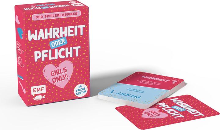 Produktbild Kartenspiel: Wahrheit oder Pflicht – Girls Only! (Deutsch)