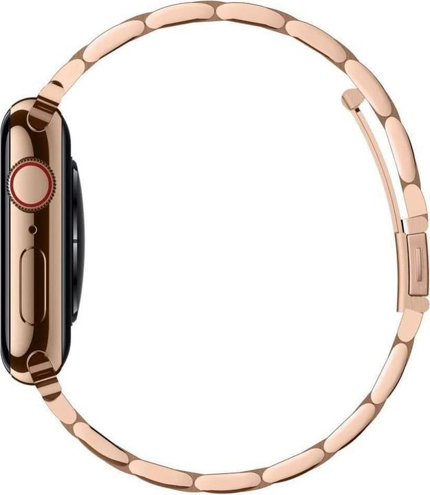 Actual product image Spigen Modern Fit Band for Apple Watch Series 38, 40, 41 mm - rose gold (Stainless steel)