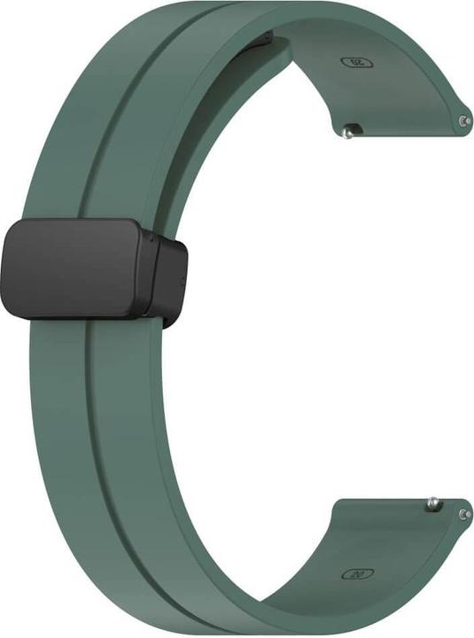 Produktbild Cover-Discount Silikon Ersatzarmband 20mm olivgrün (20 mm, Silikon)