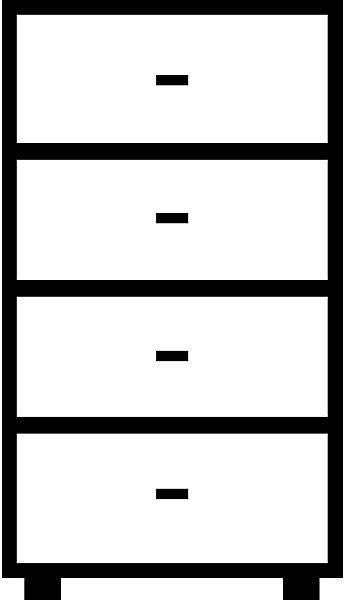 Produktbild Mauser Hängeregistraturschrank, Bügelgriffe (80 x 60 x 135 cm)