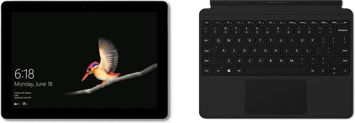 Produktbild Microsoft Surface Go inkl. schwarzem Type Cover