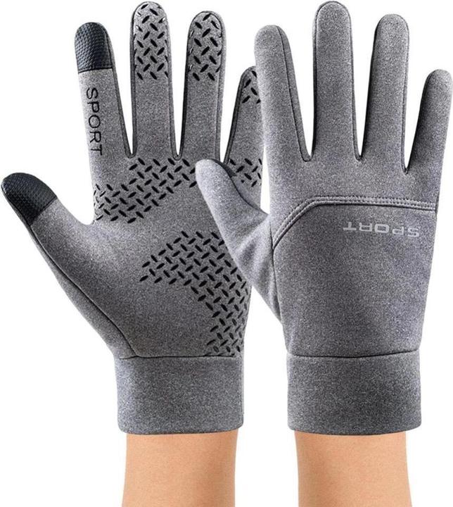 Actual product image OEM Consumer electronics Winter gloves insulated with smartphone function size XL RC-K-1180 gray (XL)