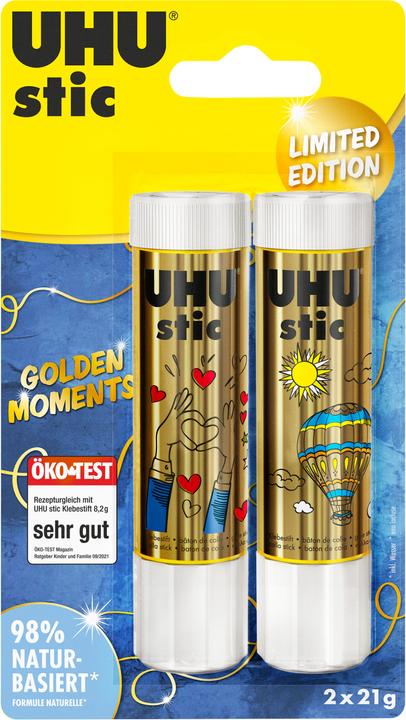 UHU Glue stick stic Gold Edition 55395 21g 2pcs.