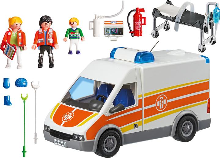 Produktbild Playmobil Krankenwagen (6685, Playmobil City Life)