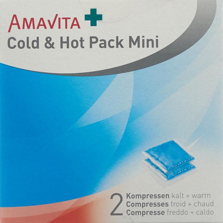 Produktbild Amavita Cold & Hot Pack 10x10cm Mini 2 Stk (2 x, 264.50 ml, 181 g)