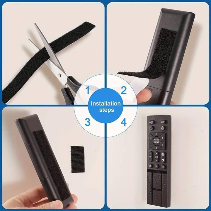 Produktbild König Design Klettband Set Hakenband + Flauschband selbstklebend extra stark Klettverschluss (30 mm)