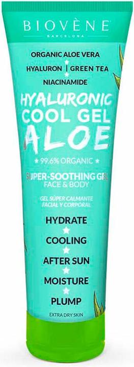 Biovène Biovene Hyaluronic Cool Gel Aloe Ultra-Smoothing Gel For Body And Face 200Ml (Körpercreme, 200 ml)