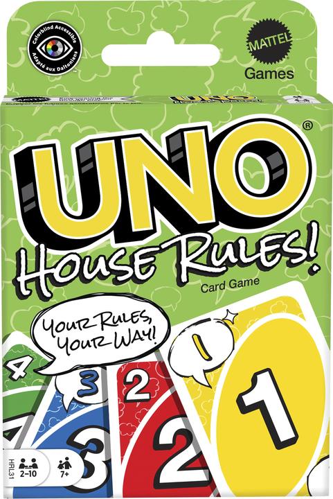 Mattel Games UNO House Rules