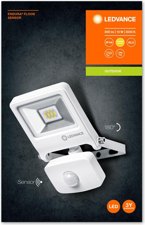 Produktbild Ledvance Endura Flood Sensor (800 lm, IP44)