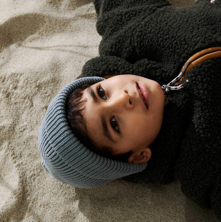 Actual product image Liewood Knitted Beanie Fog