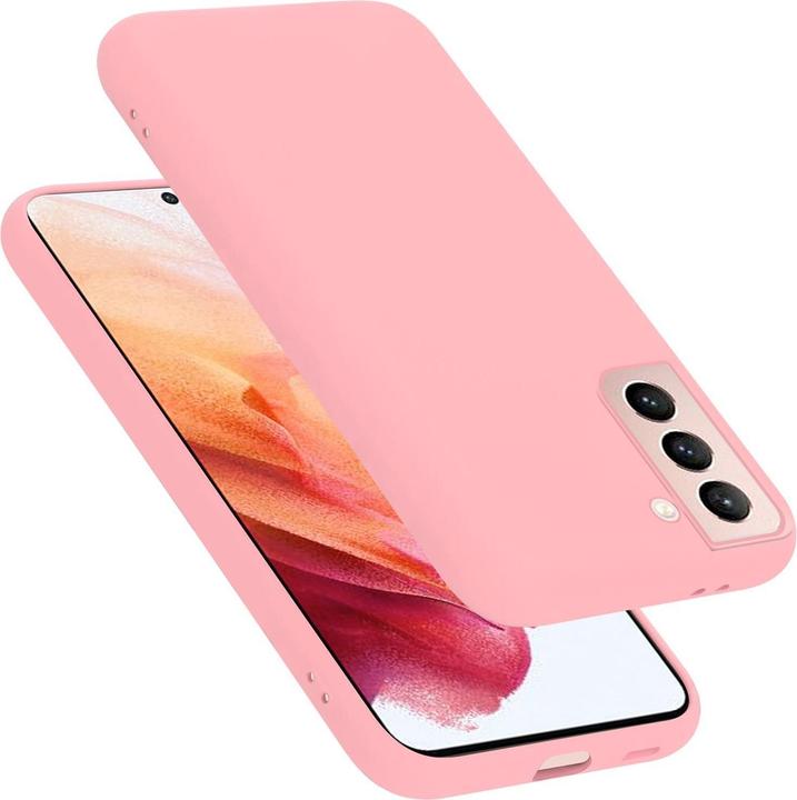 Actual product image Cadorabo TPU Liquid Silicone Case Cover (Samsung Galaxy S21 5G)