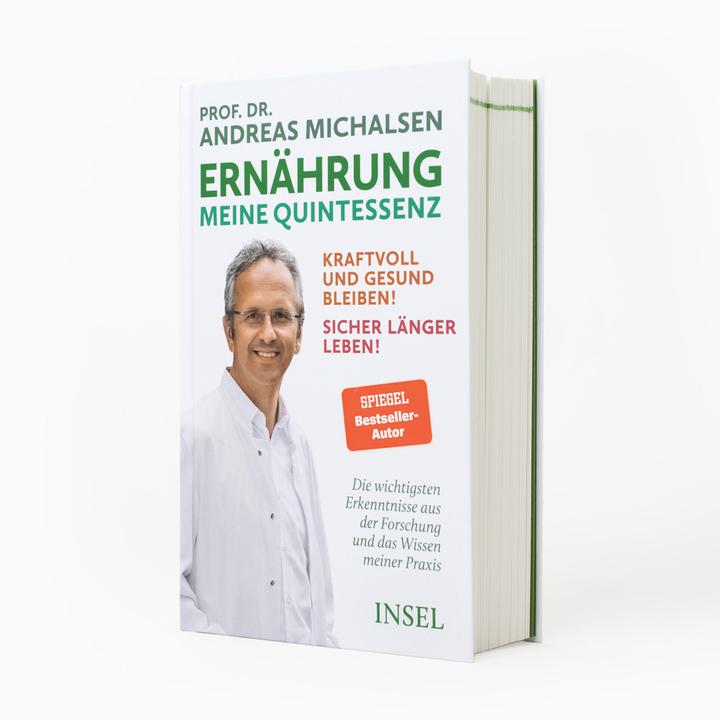 Produktbild Ernährung. Meine Quintessenz (Deutsch, Andreas Michalsen, Udo Ludwig, Regina Carstensen, Friedrich-Karl Sandmann, 2024)