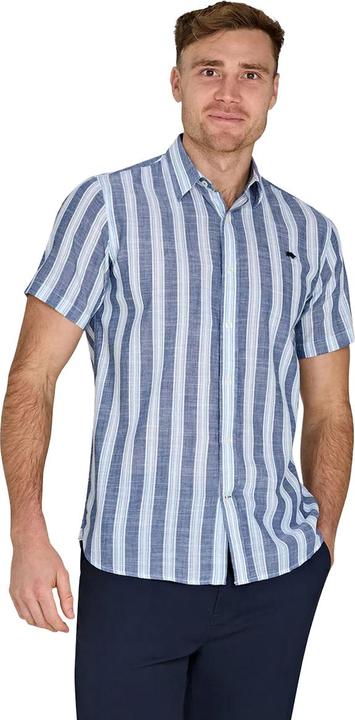 Immagine prodotto Raging Bull Camicia Striscia di Ponte Maniche Corte Uomo (L)