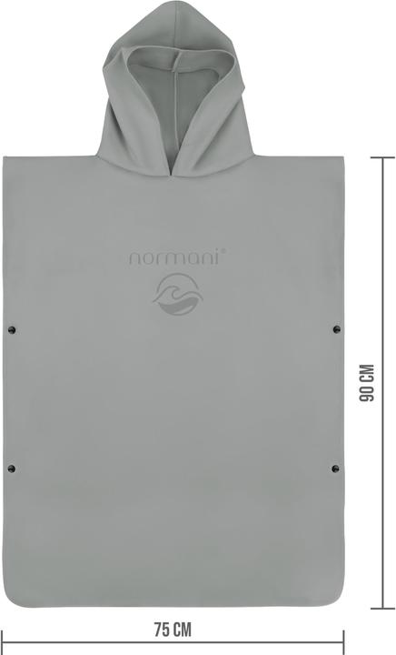 Actual product image Normani Children's microfibre bathing poncho Camuy - 9141 (One size)