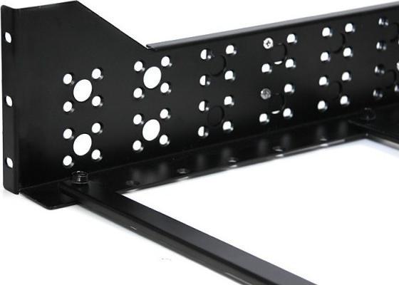 Actual product image StarTech .com 3U 19 depth adjustable universal server rack rails