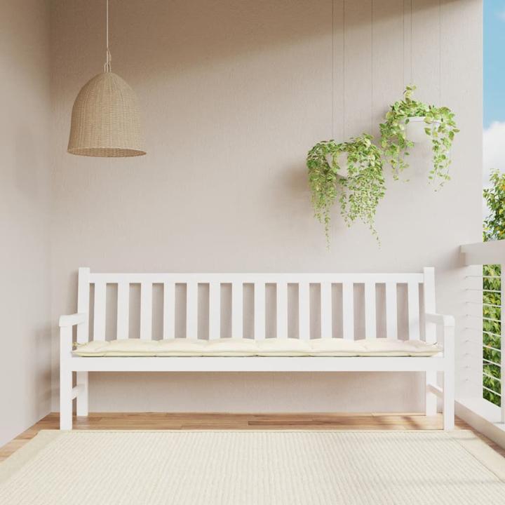 Produktbild VidaXL Gartenbank-Auflage O x ford-Gewebe (200 x 50 x 7 cm)