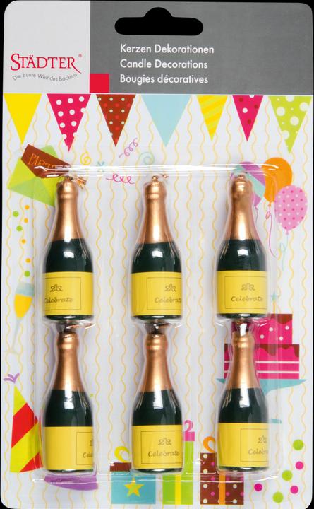 Produktbild Städter Champagnerflaschen (6 Stk.)