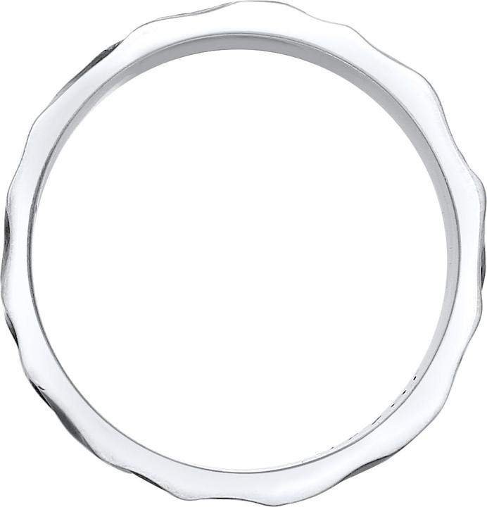 Immagine prodotto Kuzzoi Anello Uomo Anello a fascia forgiato usato Look Argento 925 (56, 925 Argento)